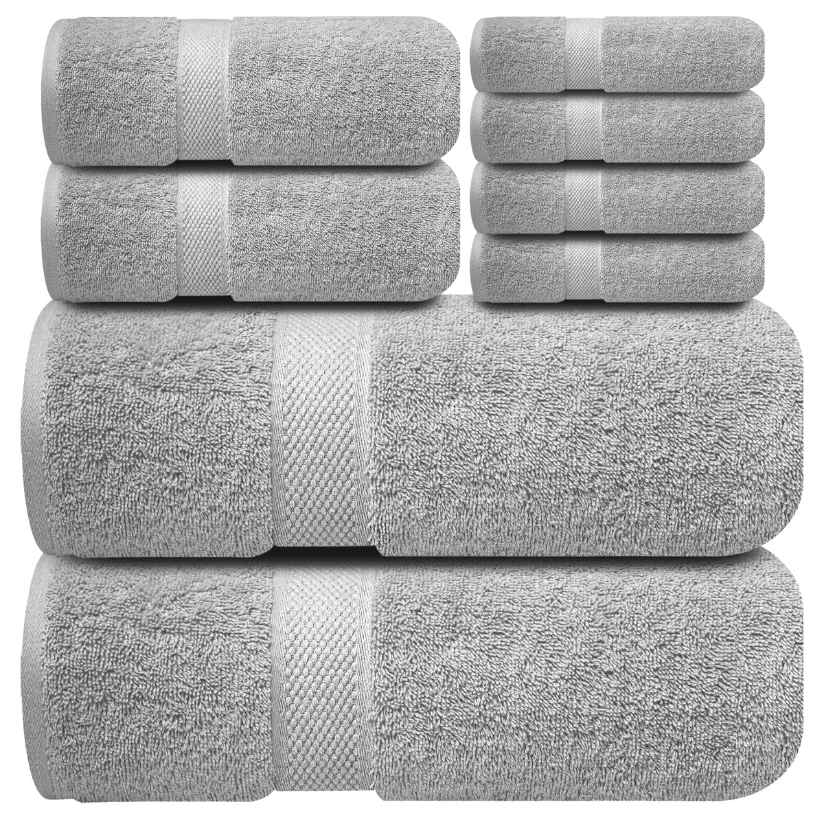 Infinitee Xclusives Ring-Spun Cotton Hand Towels, Set of 6