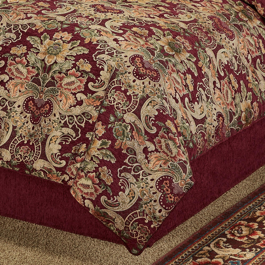 J. Queen NY Tosca Chateau King Chenille Comforter Set, 11-Pc