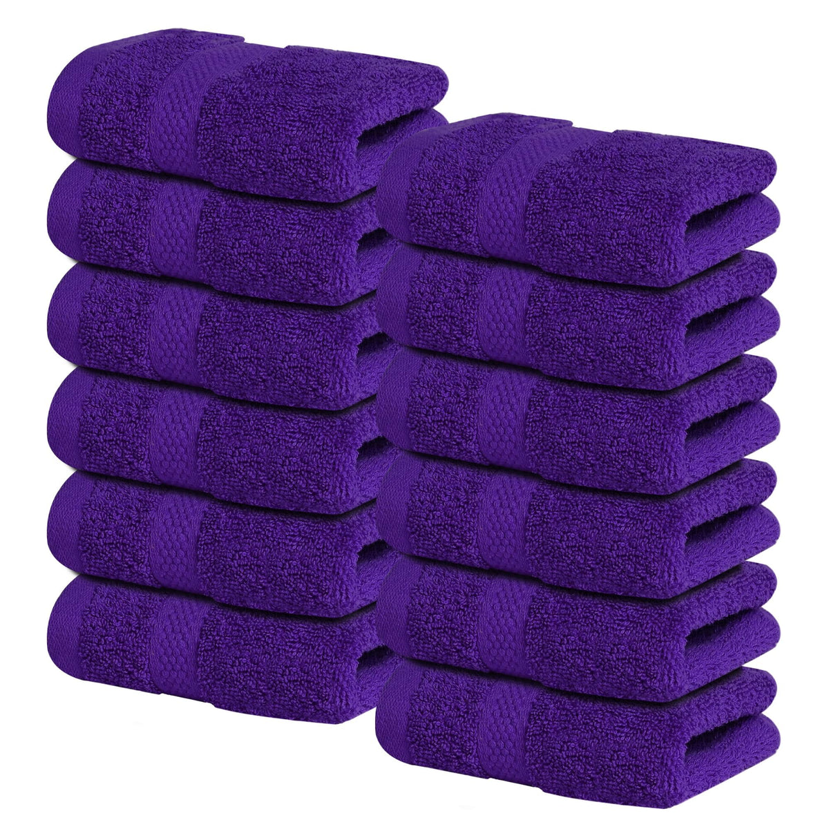 Infinitee Xclusives Ring-Spun Cotton Hand Towels, Set of 6