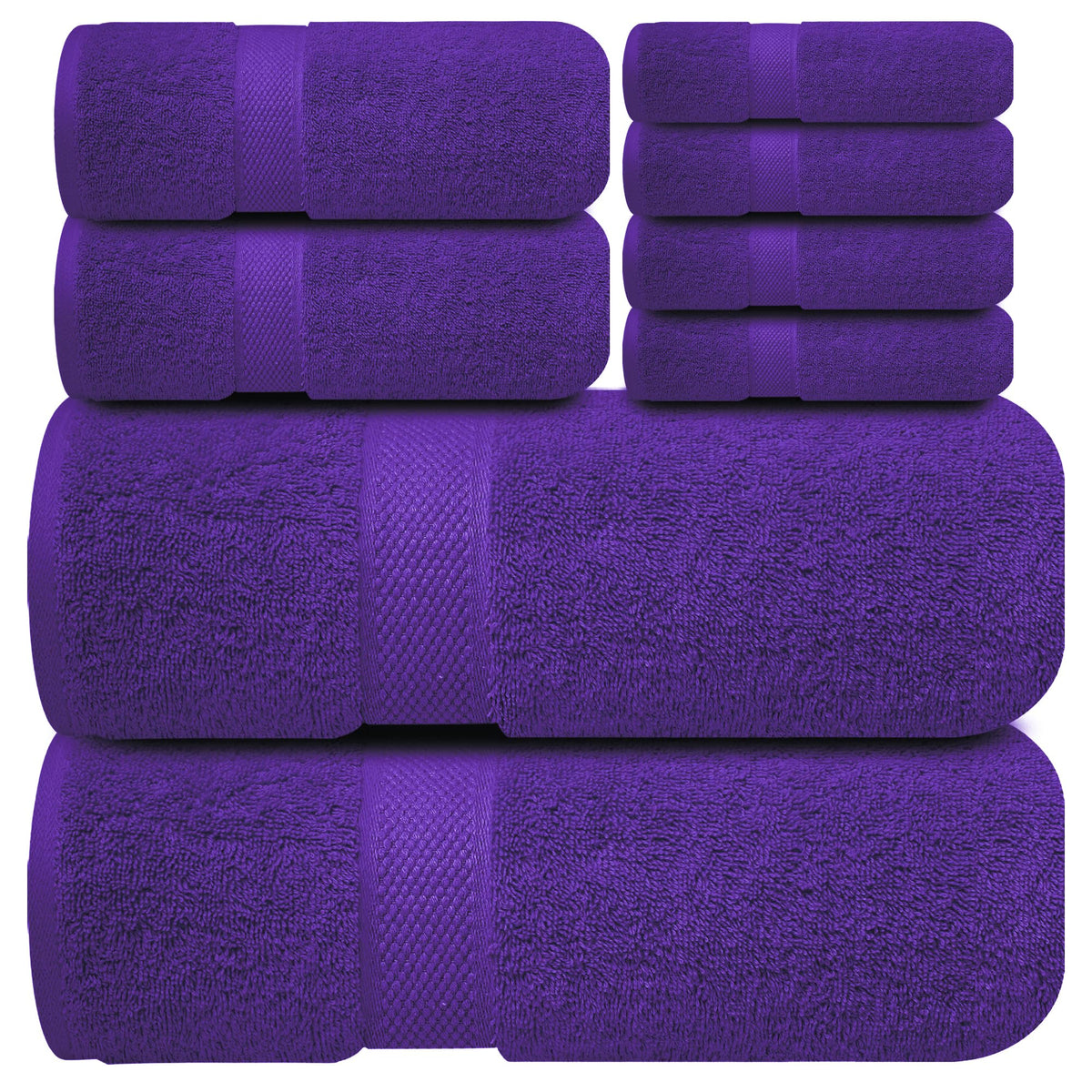 Infinitee Xclusives Ring-Spun Cotton Hand Towels, Set of 6