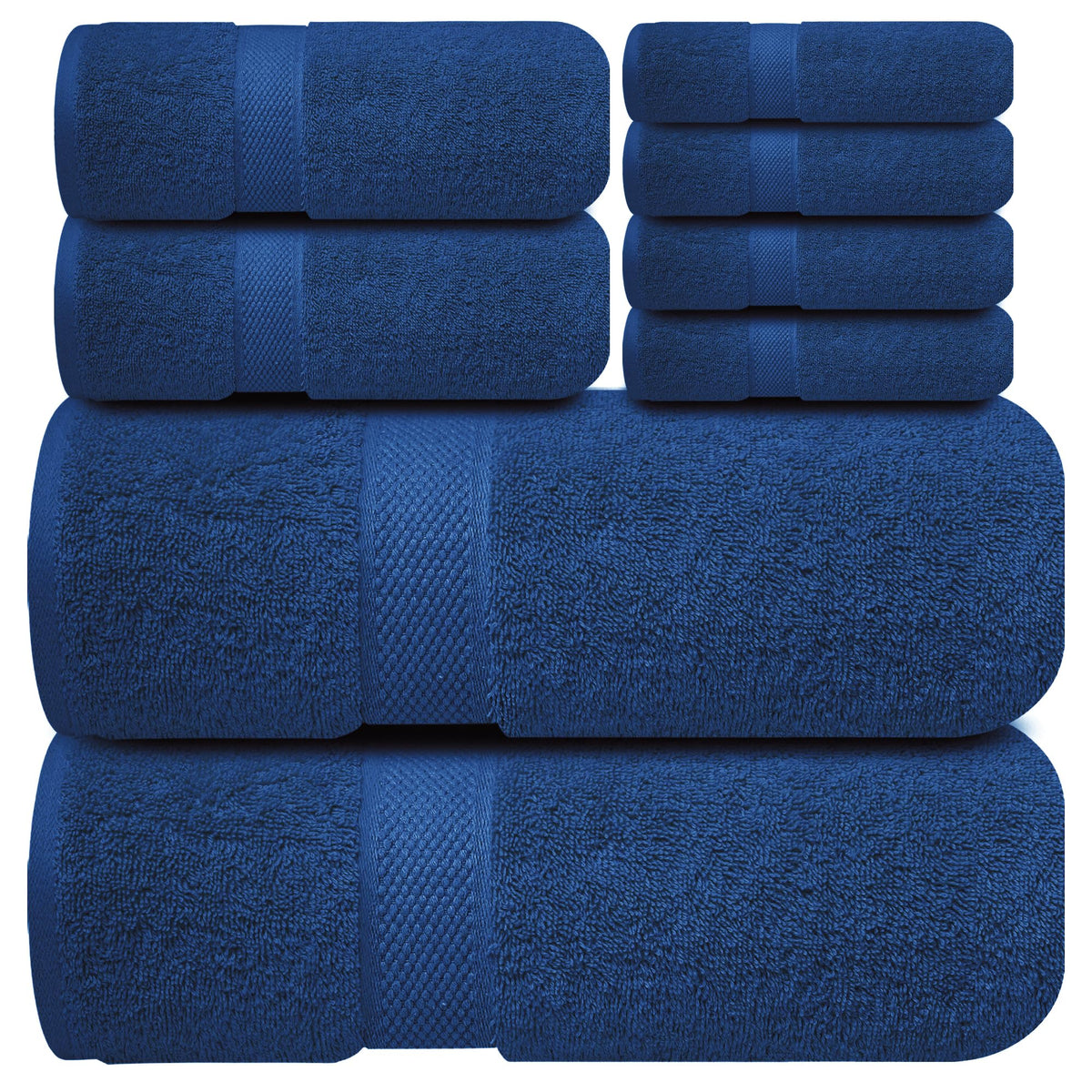 Infinitee Xclusives Ring-Spun Cotton Hand Towels, Set of 6