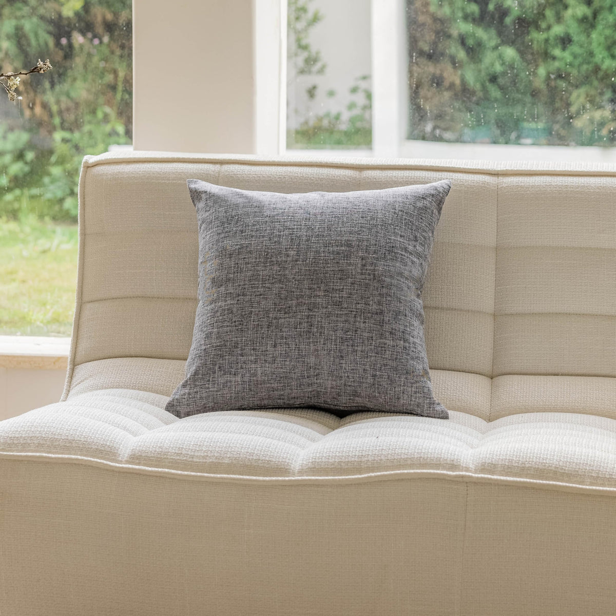 Home Brilliant Super Soft Lined Linen Cushion Covers