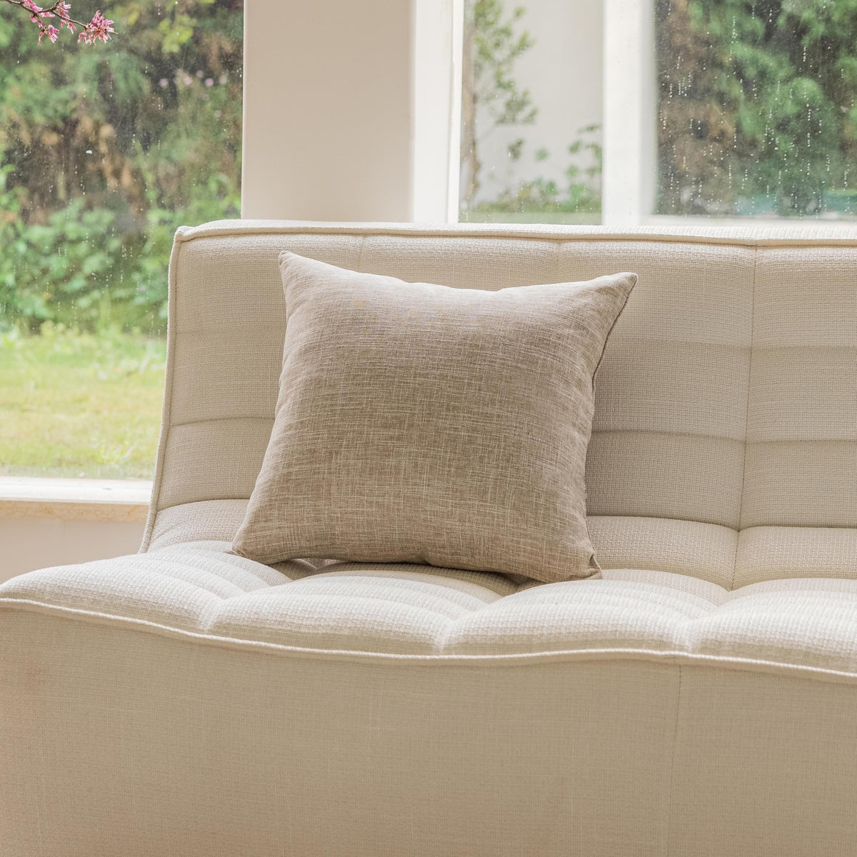 Home Brilliant Super Soft Lined Linen Cushion Covers